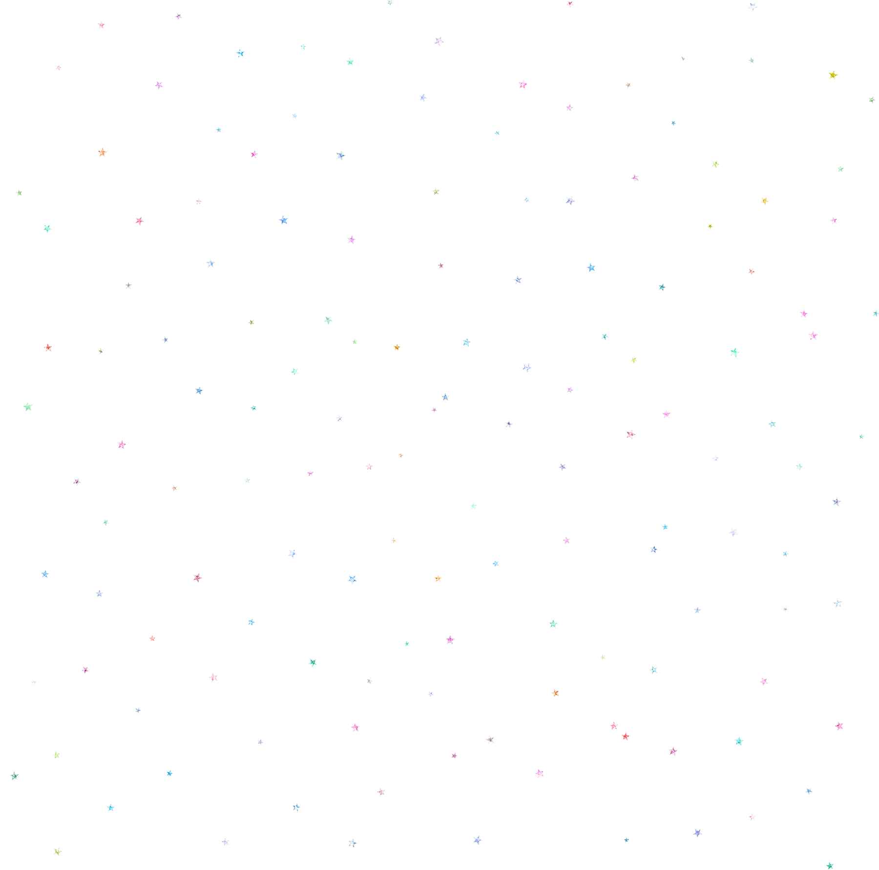 Colorful Stars Illustration